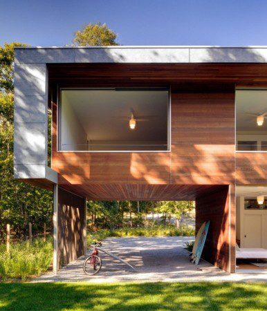 Современное жилище в Монтаук: Pryor Residence
