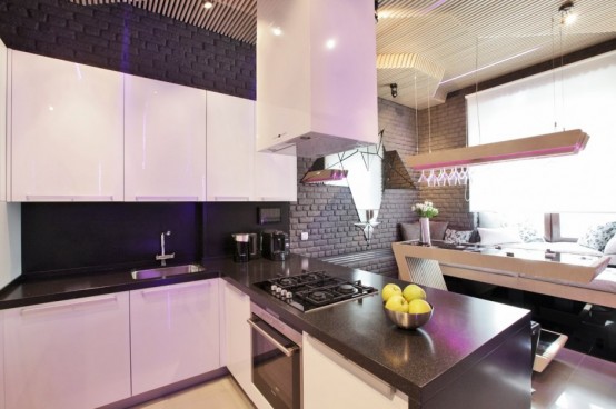 Geometrix Design Studio представляет футуристический дизайн кухни