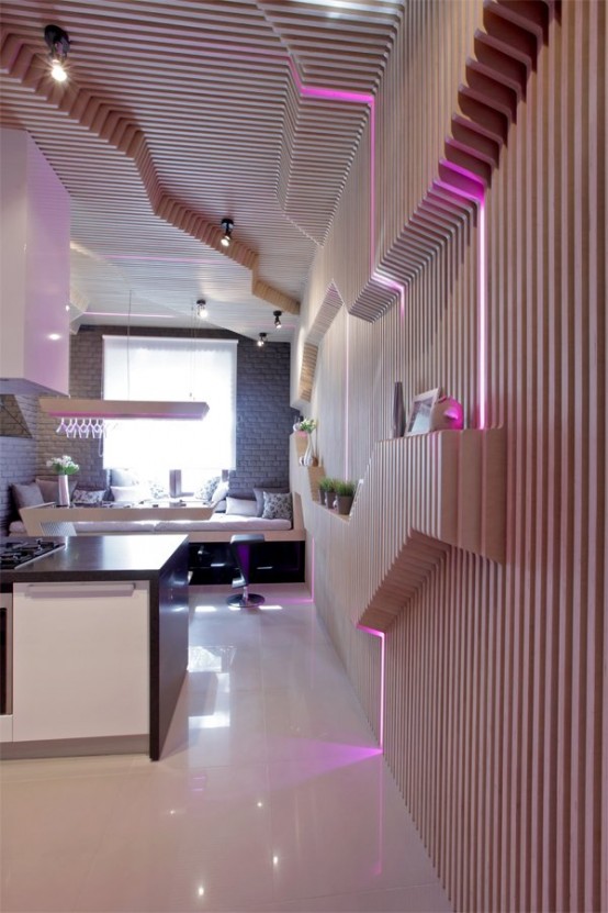 Geometrix Design Studio представляет футуристический дизайн кухни