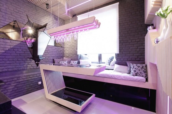 Geometrix Design Studio представляет футуристический дизайн кухни
