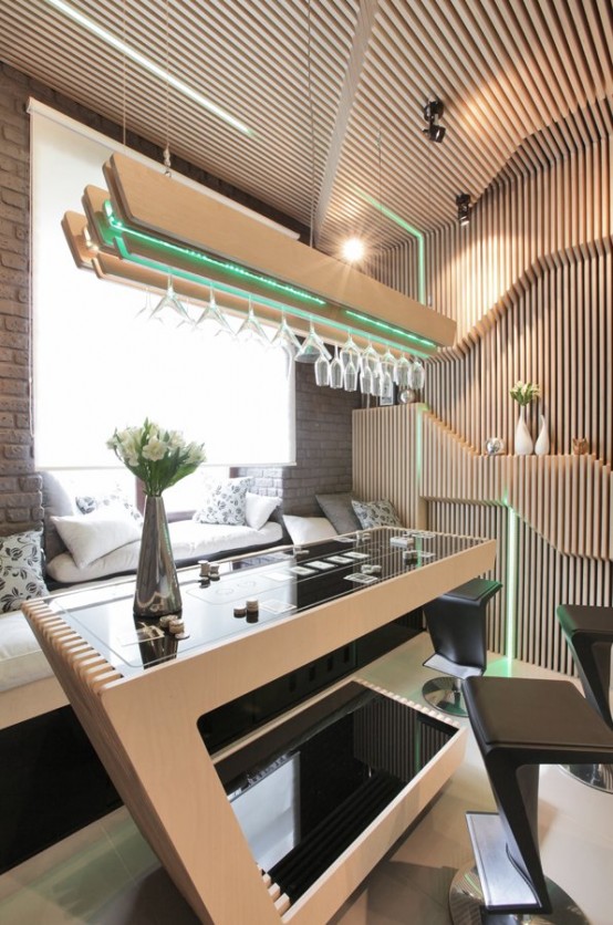 Geometrix Design Studio представляет футуристический дизайн кухни