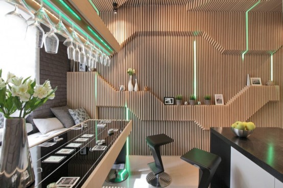 Geometrix Design Studio представляет футуристический дизайн кухни