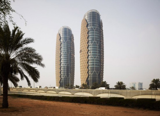 Умная система затенения на Al Bahar Абу-Даби Towers