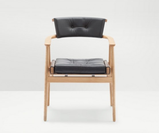 Сочетание дерева и кожи: H Furniture