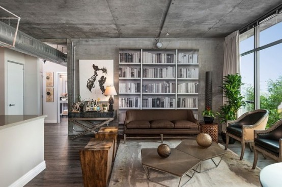 Голливудский лофт от Slesinski Design Group Голливудский лофт от Slesinski Design Group