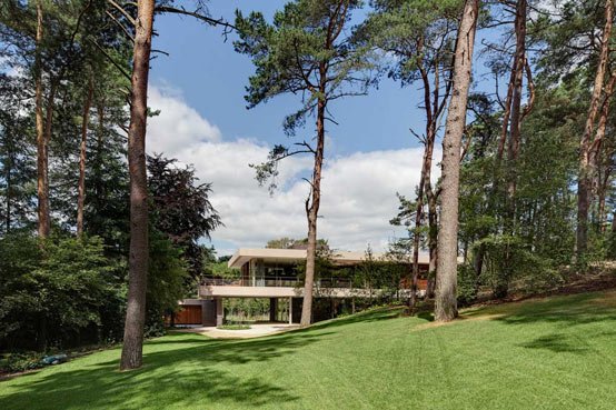 The Dune Villa: загородный дом в Нидерландах
