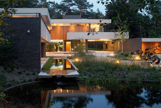 The Dune Villa: загородный дом в Нидерландах