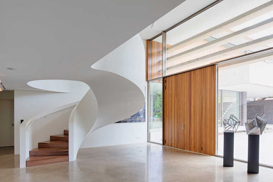 The Dune Villa: загородный дом в Нидерландах