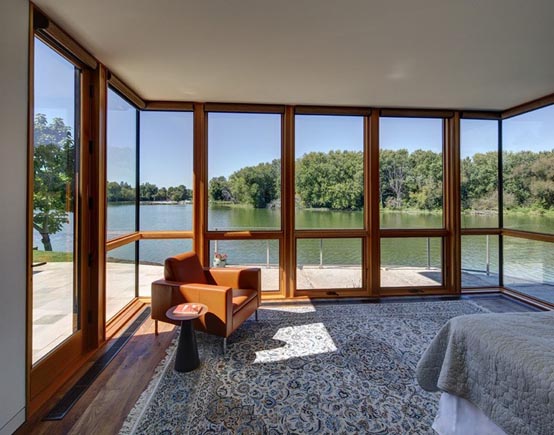 Проект загородного дома от Bruns Architecture